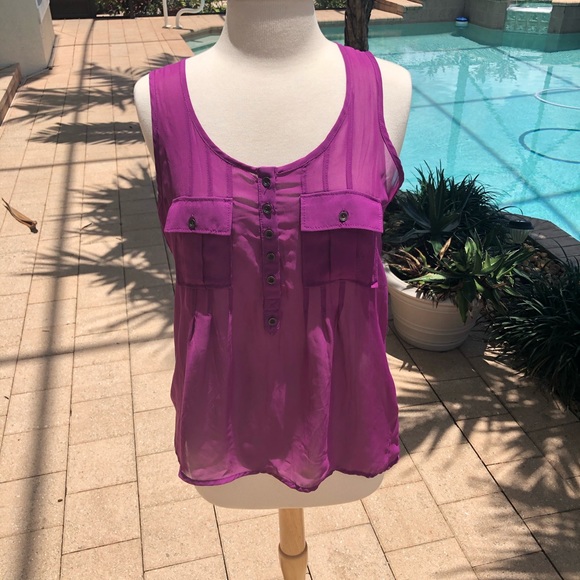 Nine 1 eight medium Polyester top - Picture 1 of 5